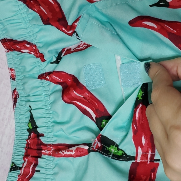 Men's Jake Austin Chili Pepper Swim Shorts - Picture 7 of 10